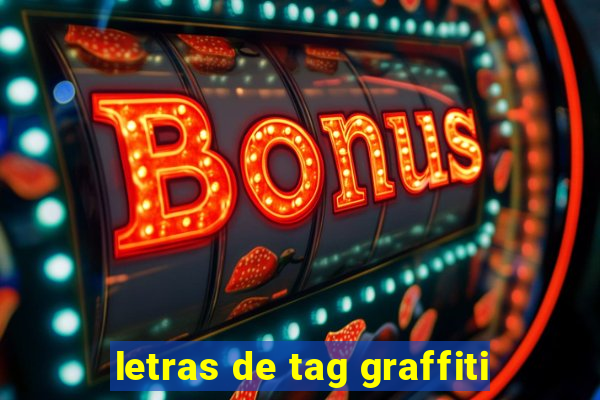 letras de tag graffiti